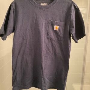 Carthartt Classic Navy Blue Pocket Tee
